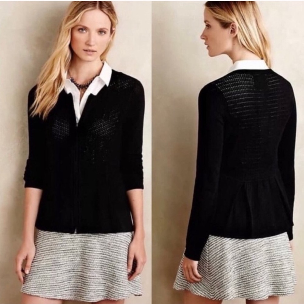 Anthropologie Cardigan Angel of the North